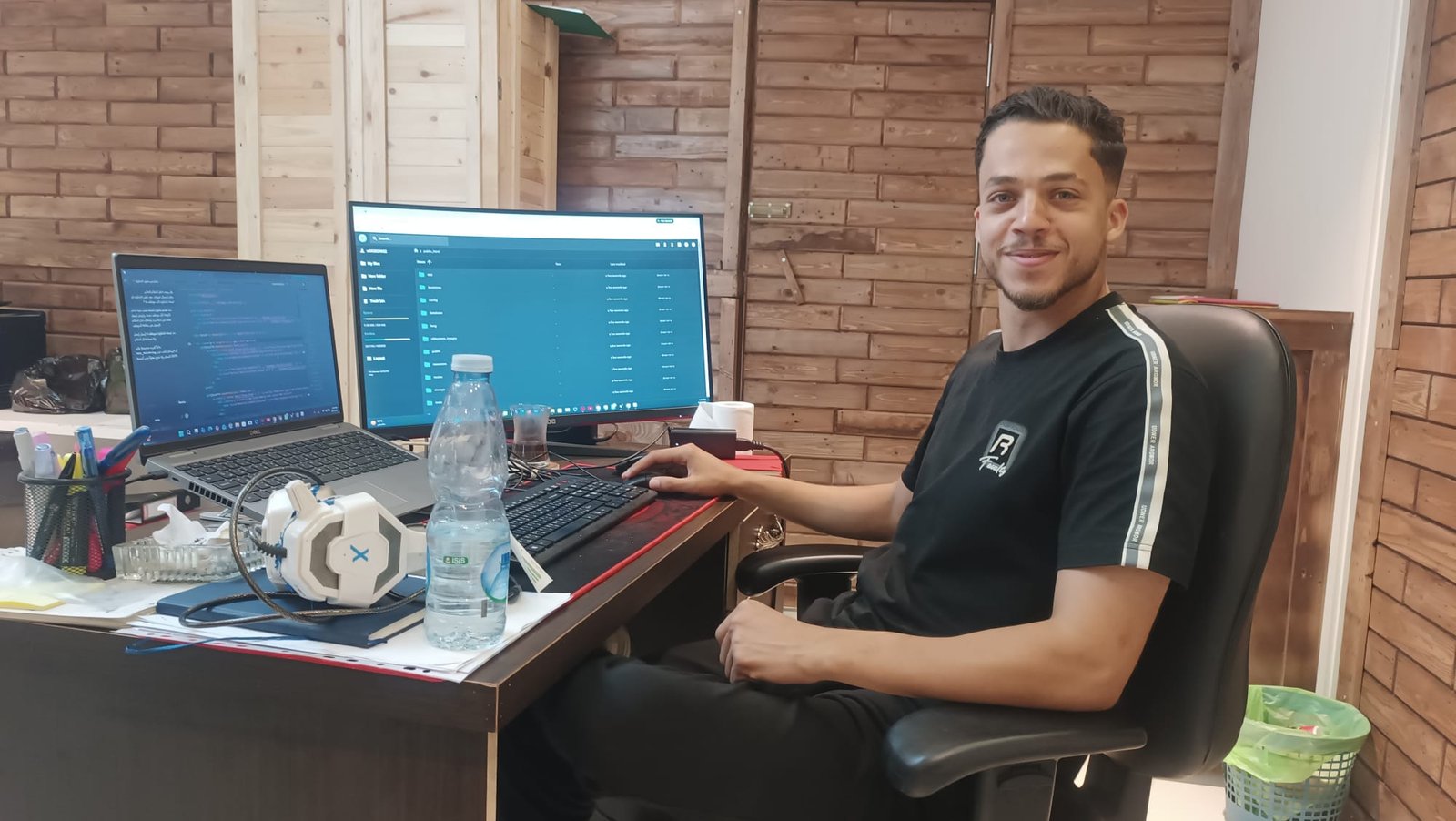 Amr Younis at work